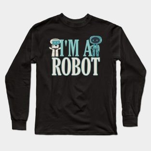 robot, robotics, robotscience, robot battle design Long Sleeve T-Shirt